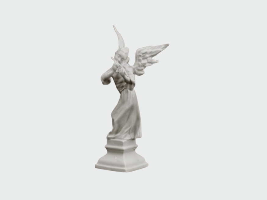 Angel with flute – Porzellan Manufaktur Nymphenburg