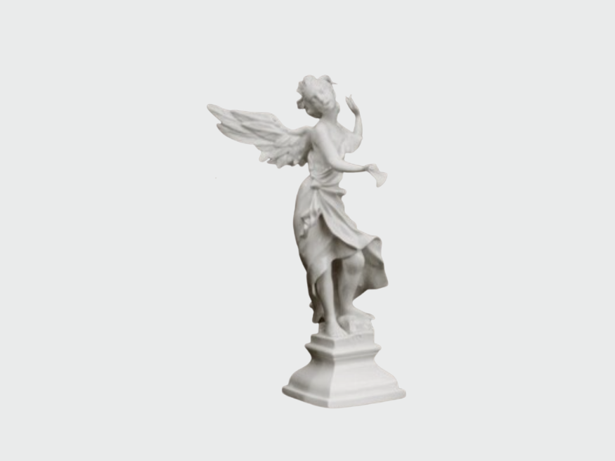 Angel with sheet of music – Porzellan Manufaktur Nymphenburg
