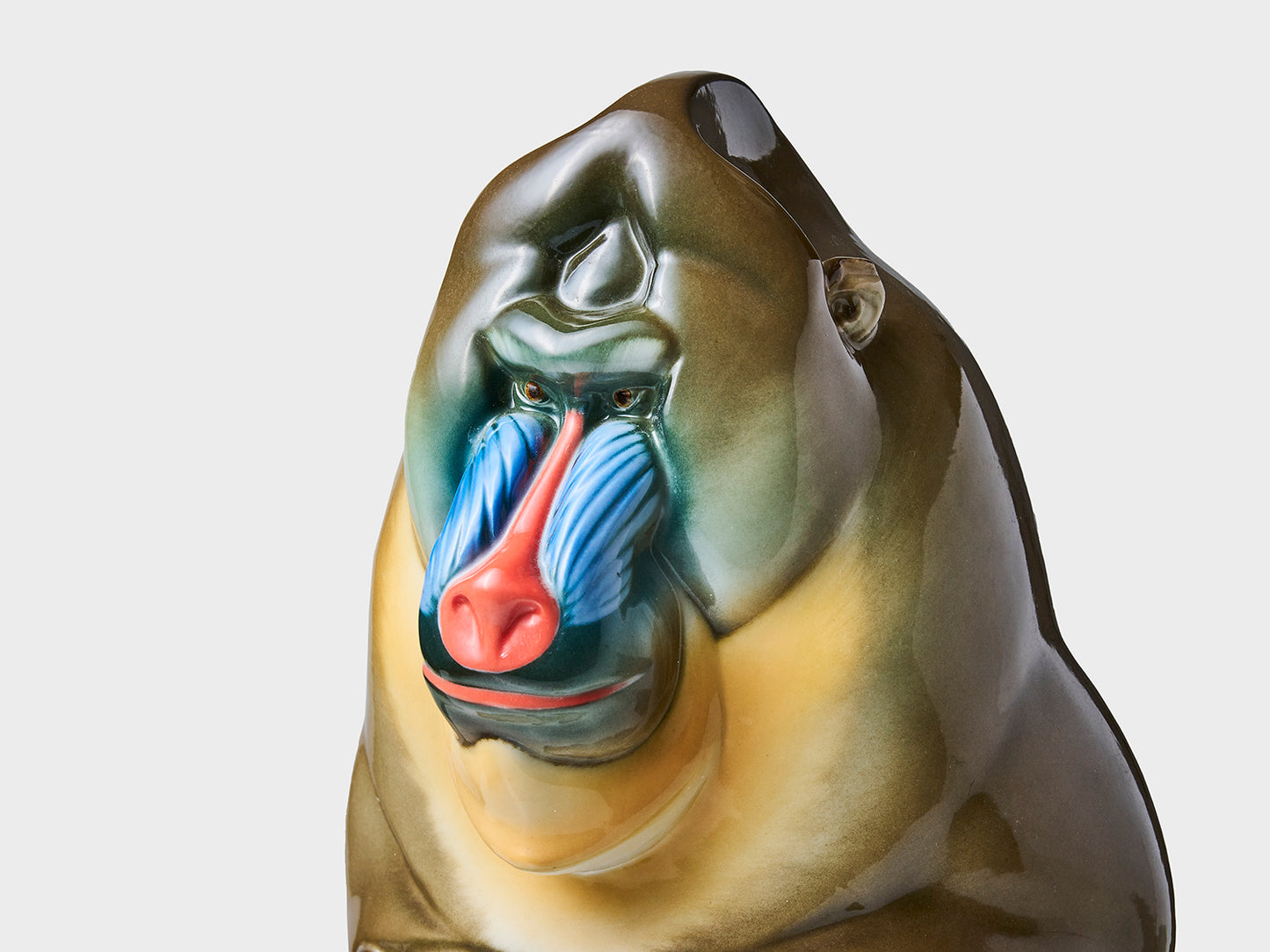 Mandrill | 472 | 23 cm | Unterglasurmalerei