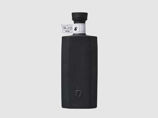 Williamsbirne Reisetbauer x Nymphenburg Flasche | 2053 | schwarz biskuit glasiert