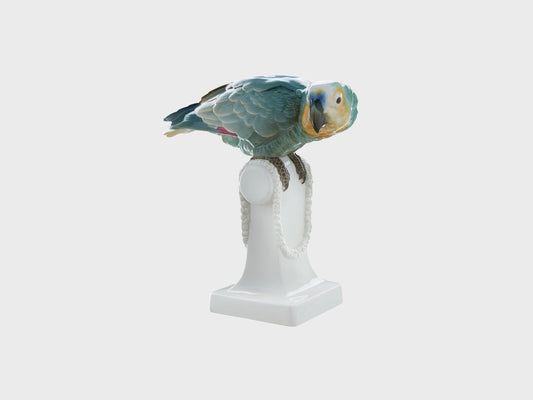 Papagei | 319 | Unterglasurmalerei | 23 cm | Ausführung I in grün