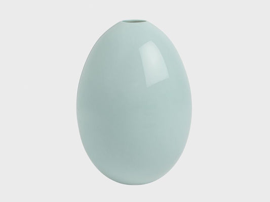 Egg vase | Robins egg dark | L