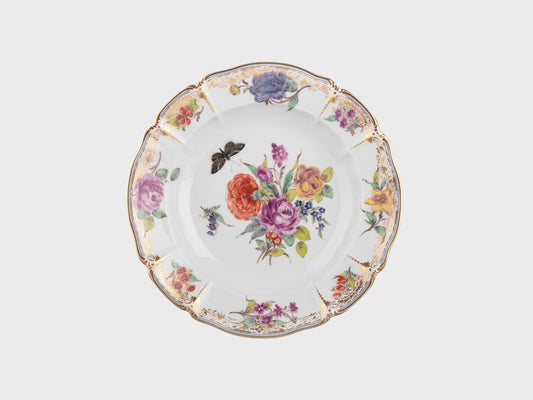 Plate deep | Rococo | Cumberland | 25 cm