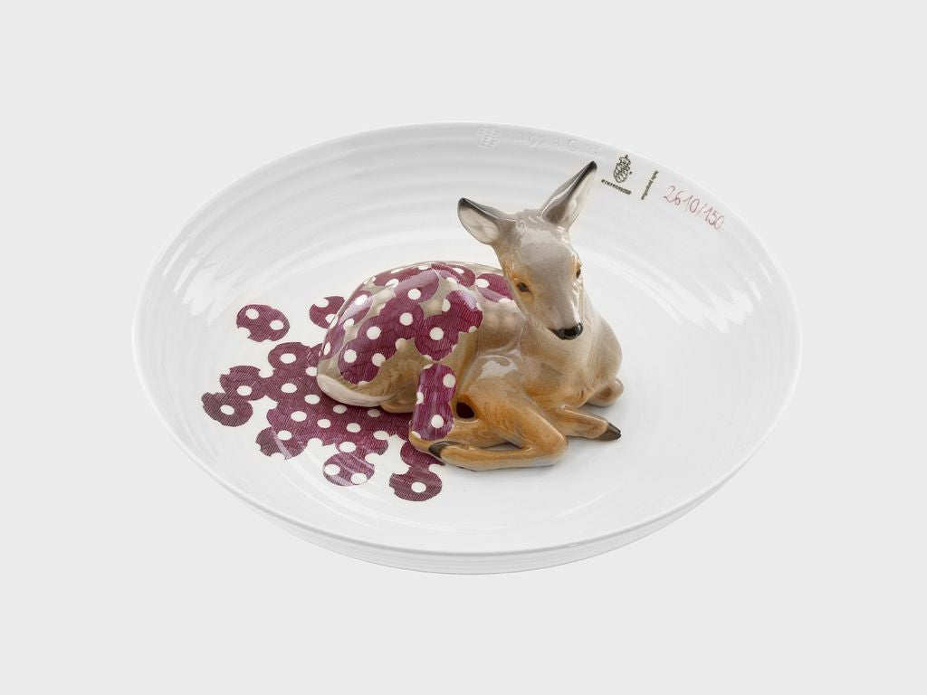 Animal bowl fawn