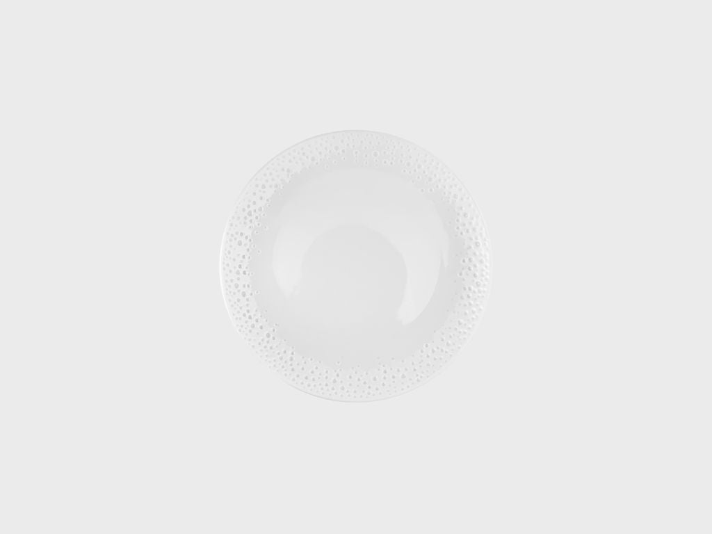 Plate | White Coral | 17 cm