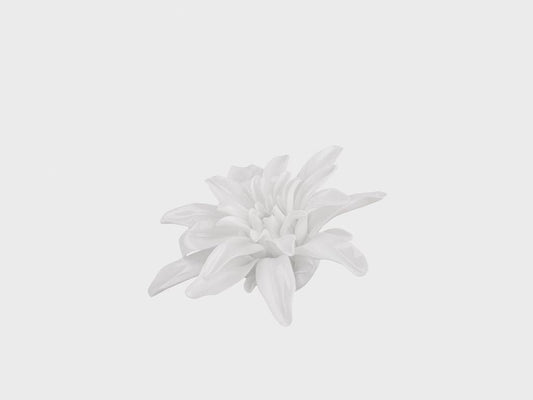 kleine Chrysantheme | 1823/1 | weiss glasiert