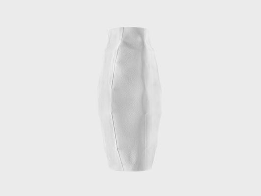 Vase M | 1820 | aussen weiss biskuit und innen glasiert