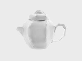 Teekanne | 0,75 l | 1818 | aussen weiss biskuit und innen glasiert