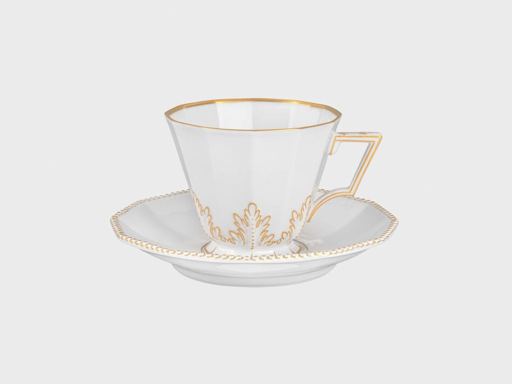 Kaffeetasse | Perl | Gold