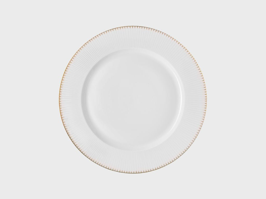 Plate | Adonis | Gold tines | 27 cm