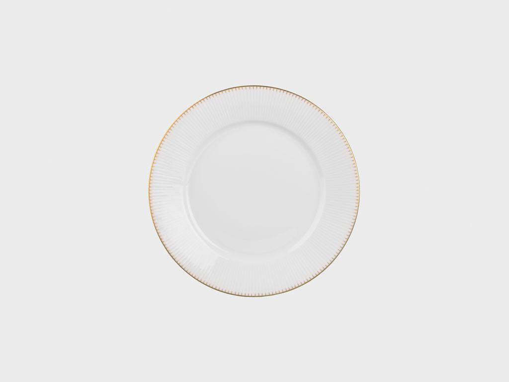 Frühstück-Dessert-Teller | 19 cm | 2452G | Goldzacken