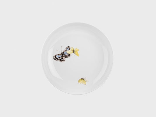 Pastateller | 22 cm | 820/4 | 2655 | Papilio auf weiss biskuit glasiert