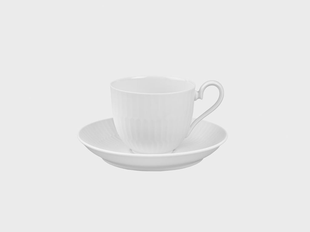 Kaffee-Tasse | 208/3 | weiss biskuit glasiert