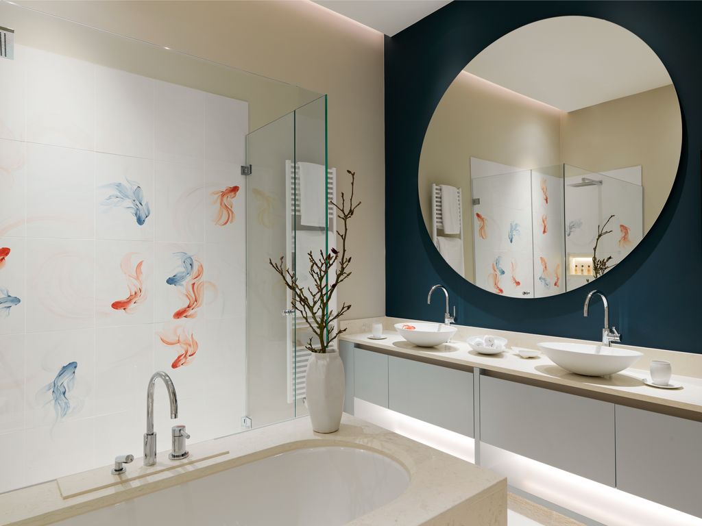Wall tile | Dancing Fish