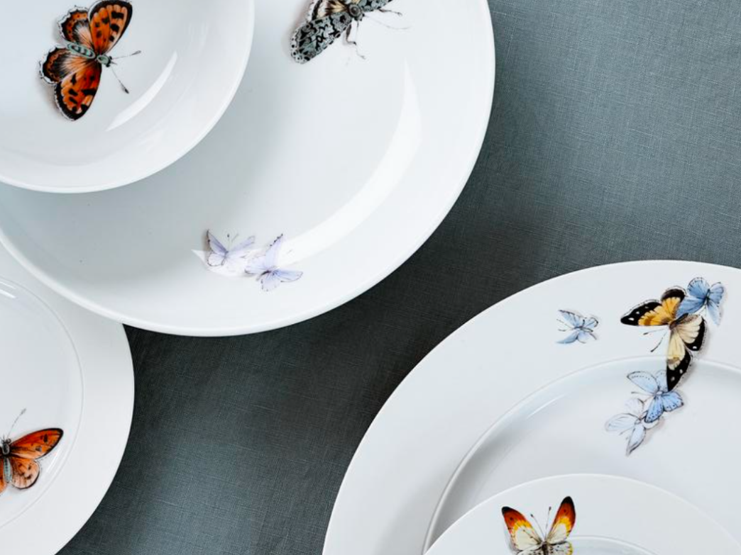 Plate | Lotos | Papilio | 27 cm