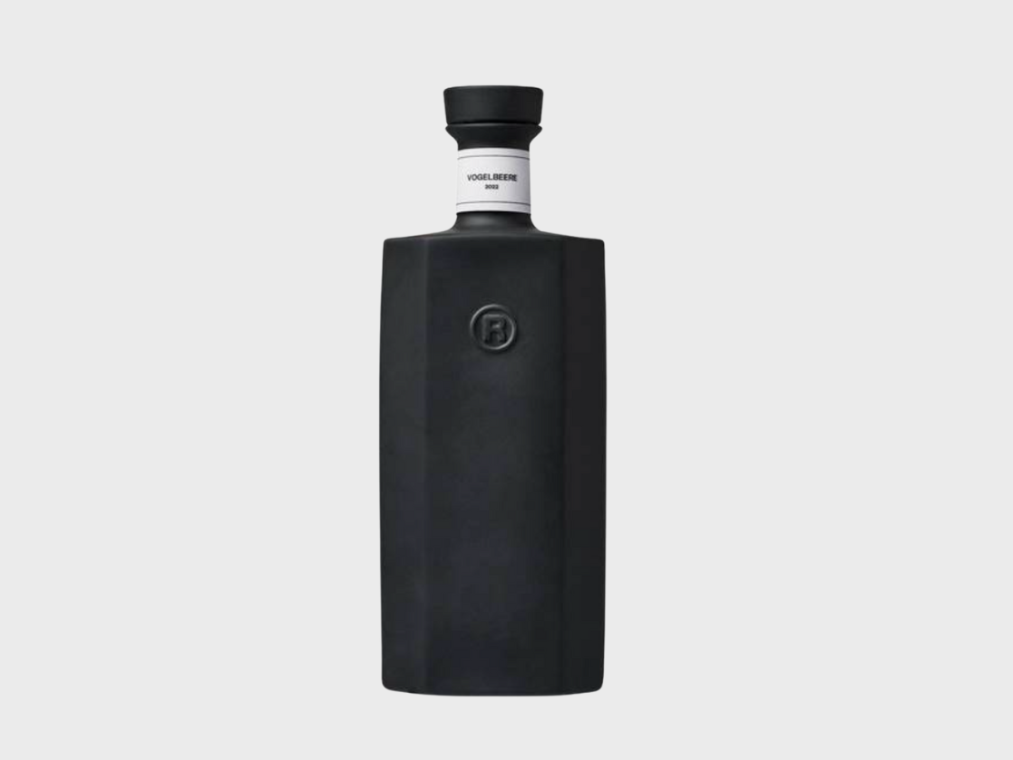Vogelbeere Reisetbauer x Nymphenburg Flasche | 0,35 l | 2053 schwarz biskuit glasiert