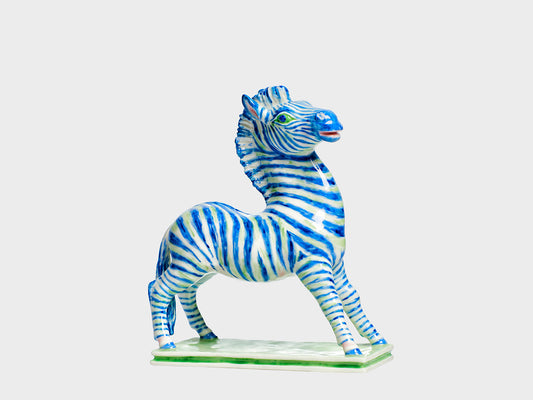 Zebra | 2036 | 15 cm | Ausführung II in blau