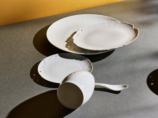 Teller | Weiße Koralle | 27 cm