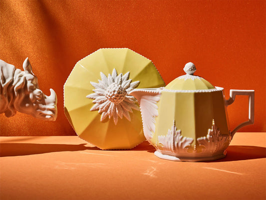 Tea pot | Perl | Symphony yellow