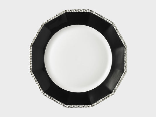 Teller | Perl | Schwarz Platin | 26 cm