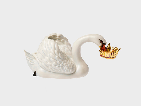 Swan with crown – Porzellan Manufaktur Nymphenburg