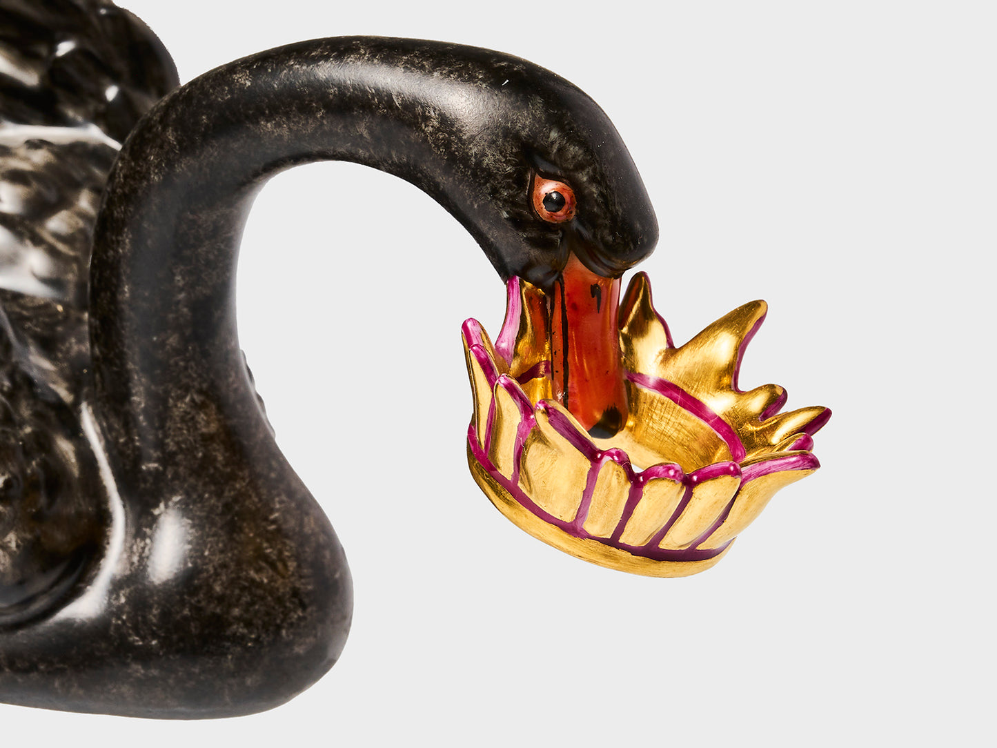 Swan with crown