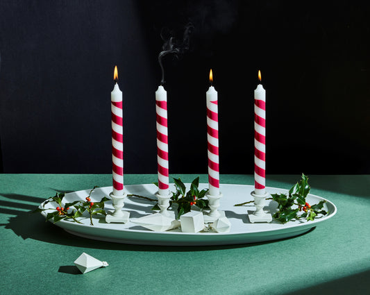 4er Set Adventsleuchter