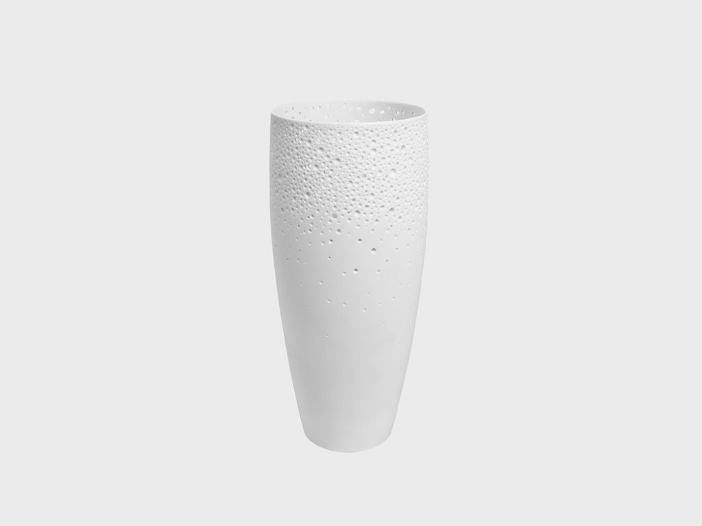 Korallenvase | 29 cm | 1711 | weiss biskuit glasiert