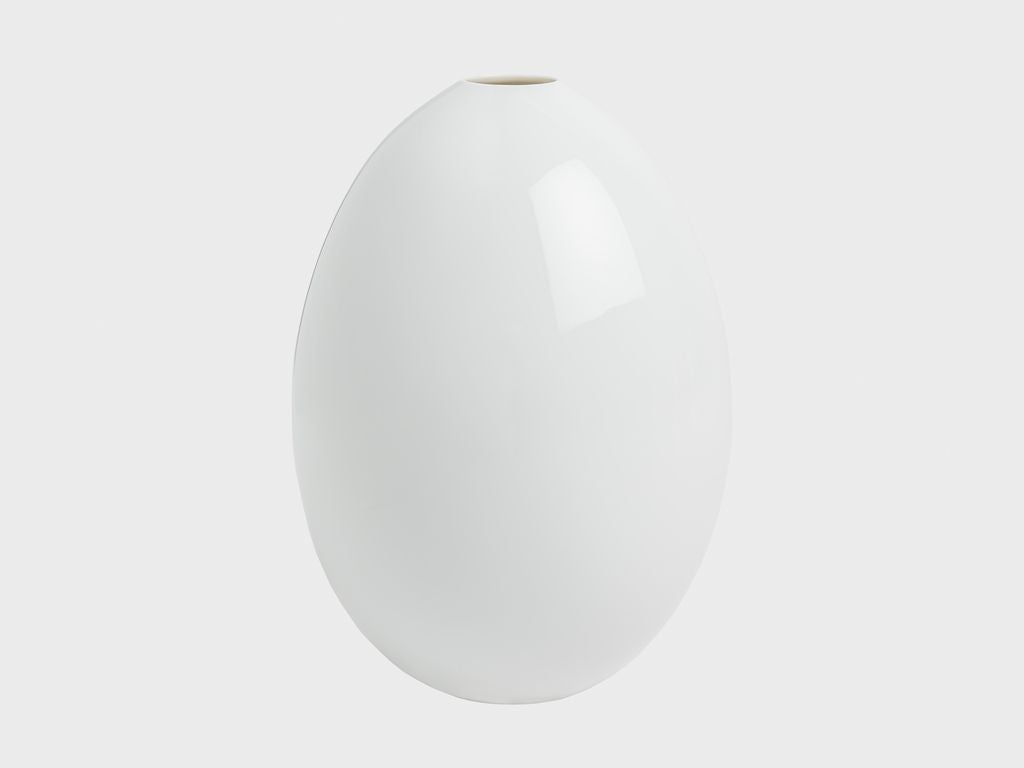 Egg vase | White | L