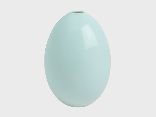 Egg vase | Robins egg light | L