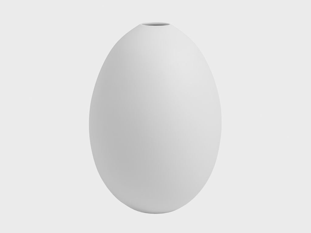 Egg vase | White | L