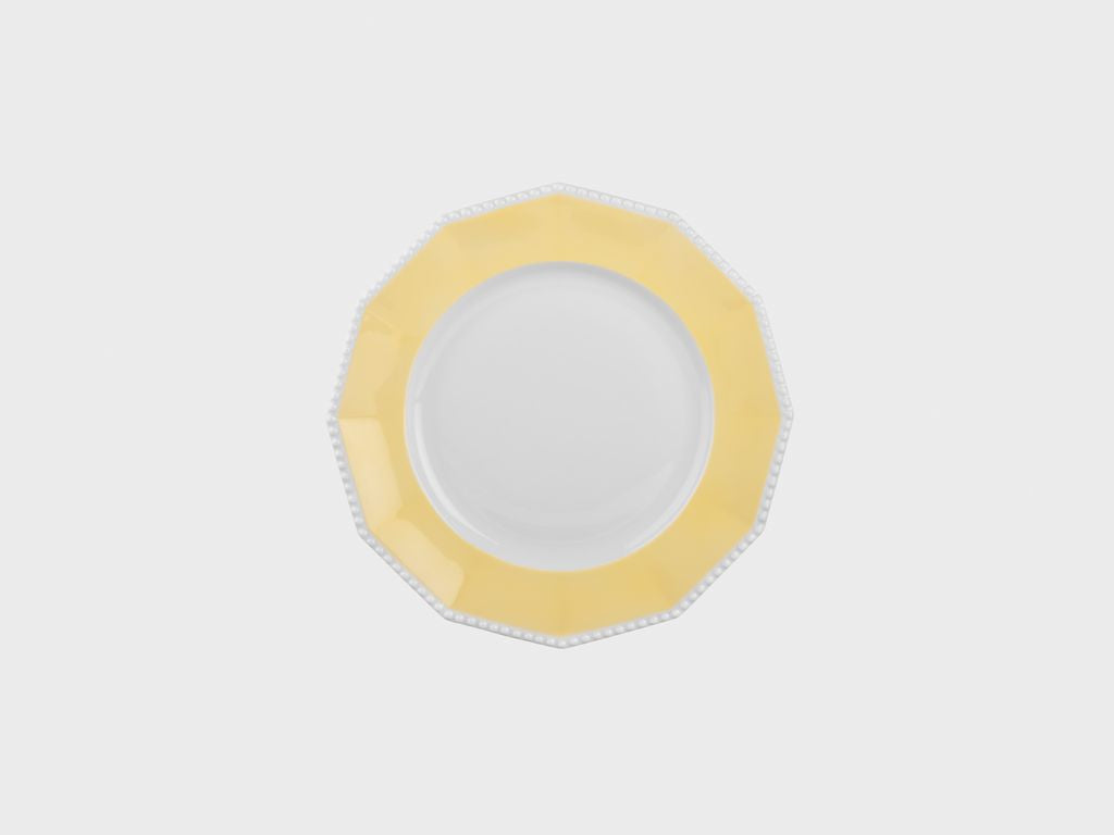 Plate | Perl | Symphony yellow | 19 cm