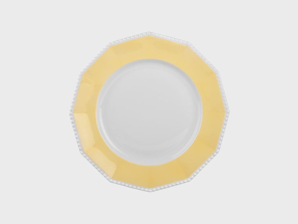 Plate | Perl | Symphony yellow | 26 cm