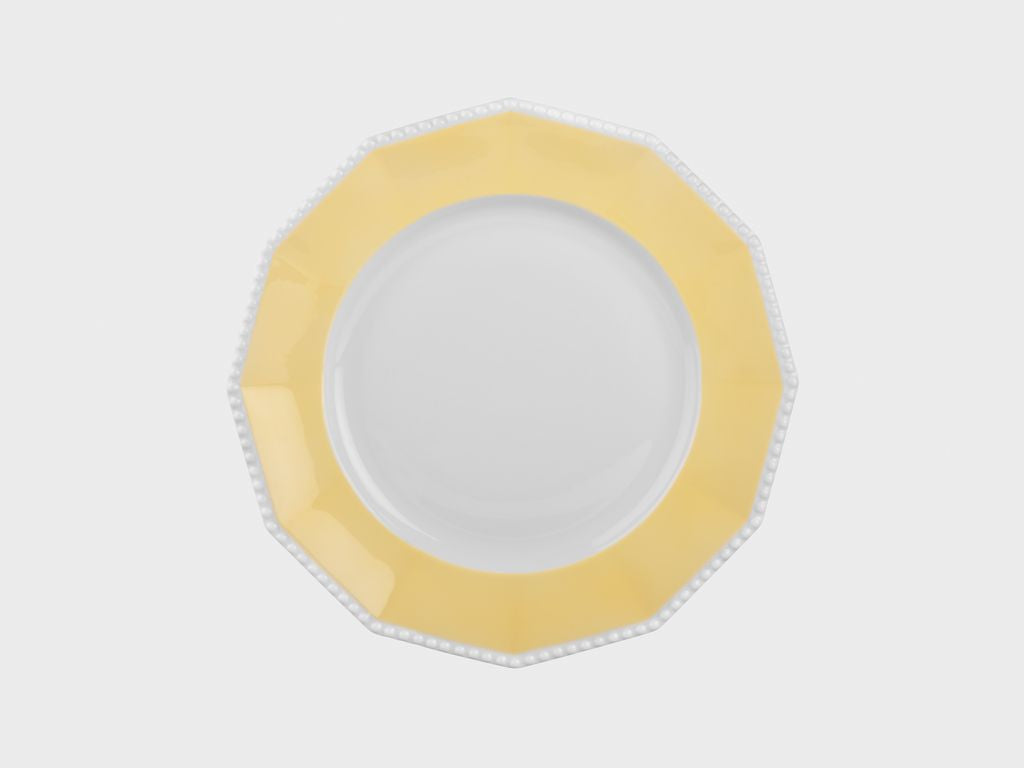 Plate | Perl | Symphony yellow | 27 cm