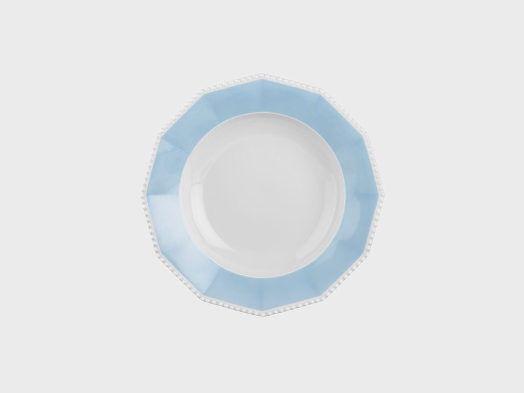 Plate deep Perl | Symphony blue | 22 cm