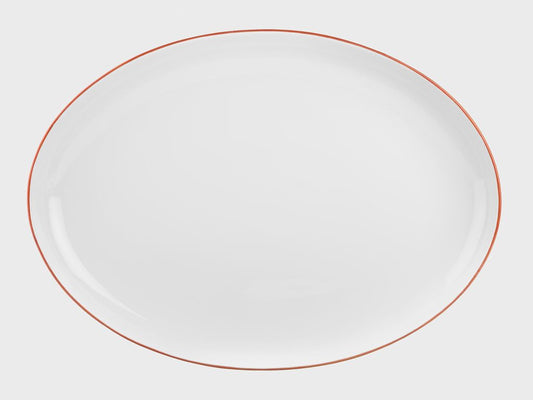 Platter | Lotos | Red colour rim