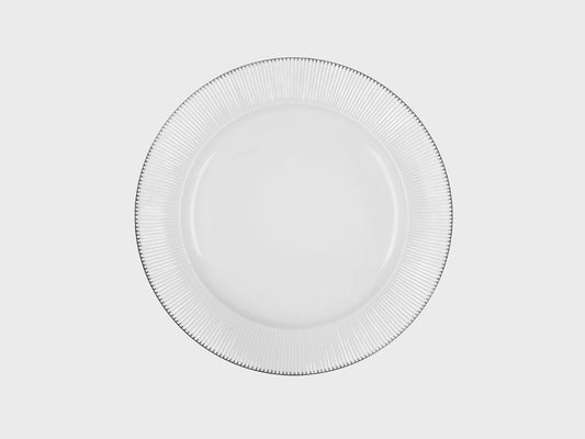 Teller | Adonis | Schwarze Zacken | 27 cm