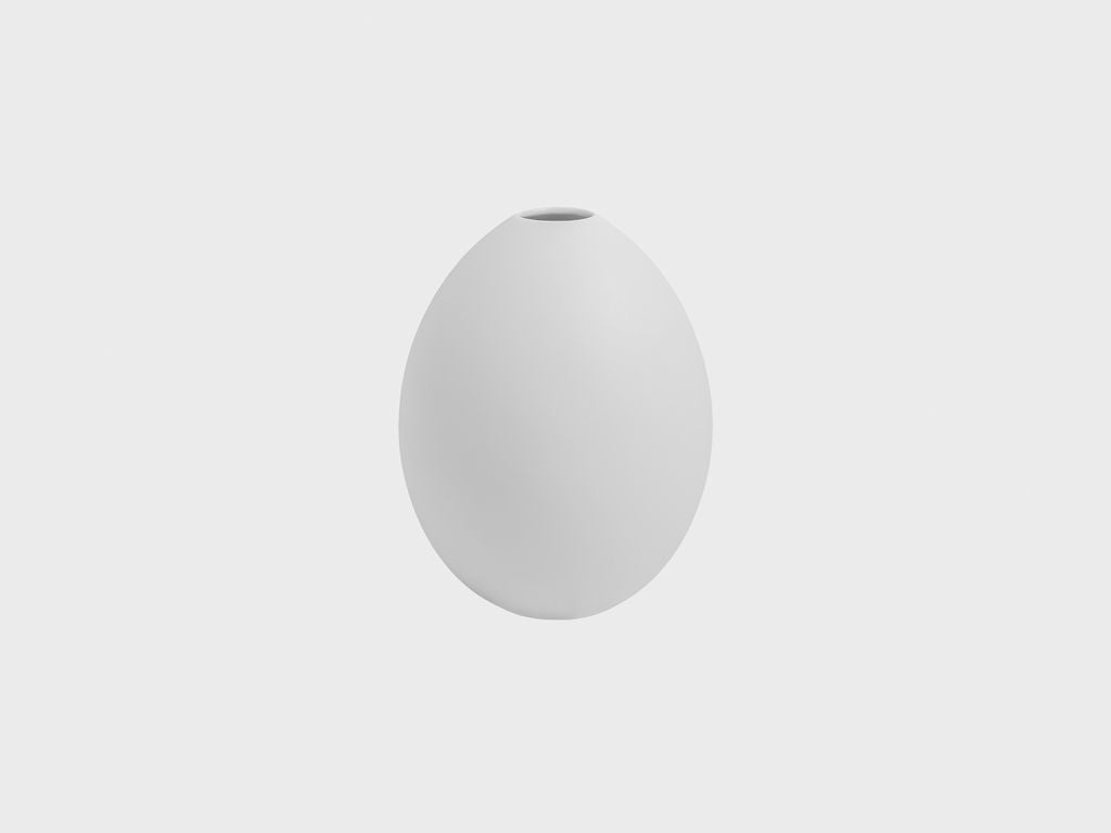 Goose egg vase | White | S