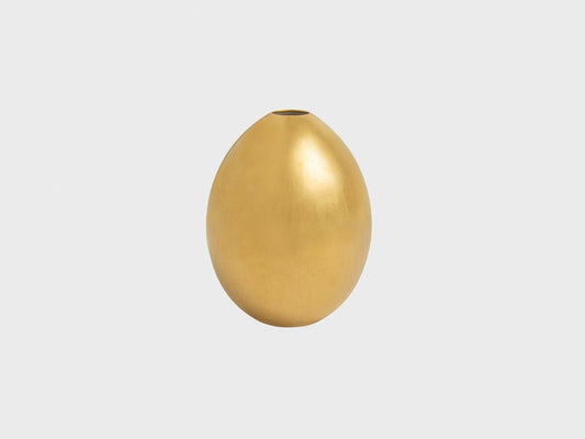 Goose egg vase | Gold | S