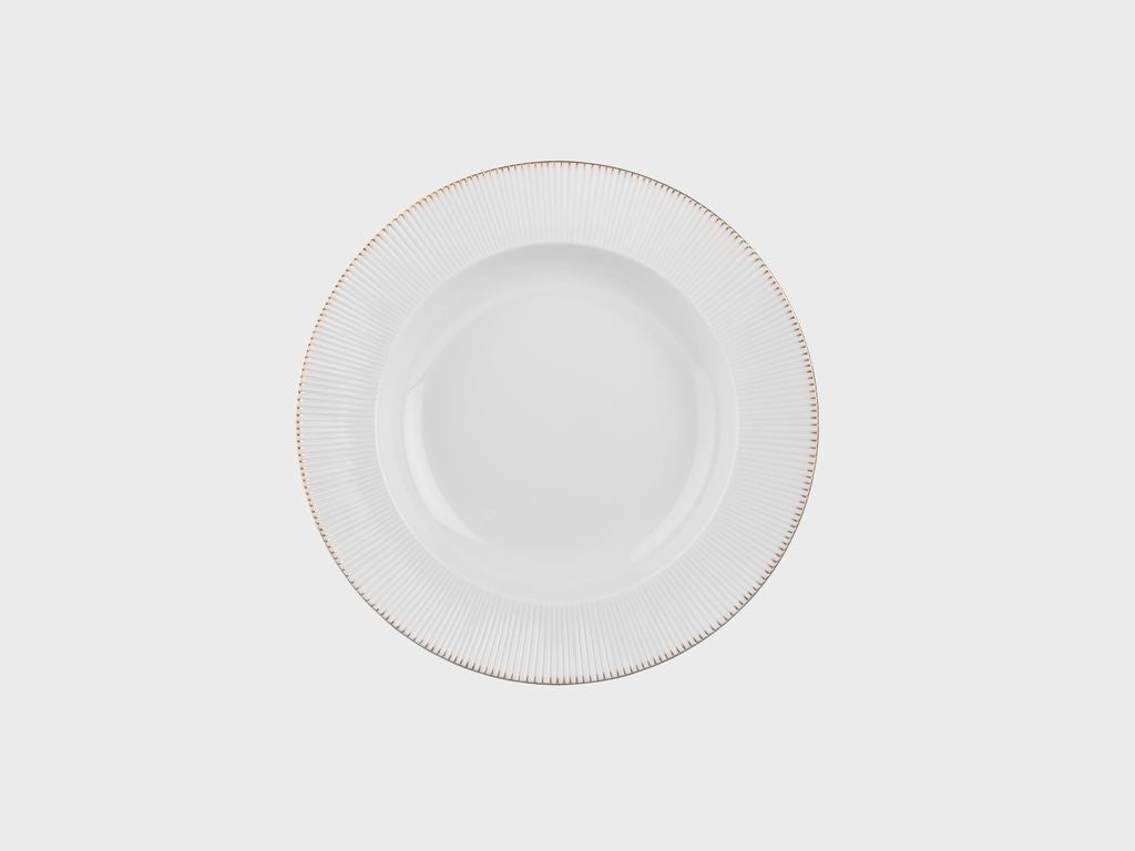 Teller tief | Adonis | Goldzacken | 22 cm
