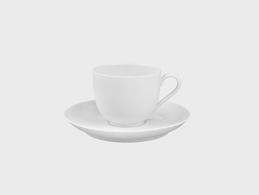 Kaffee-Tasse | 207/2 | 0,17 l | 2627 | weiss biskuit glasiert