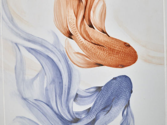 Wandfliese | Dancing Fish