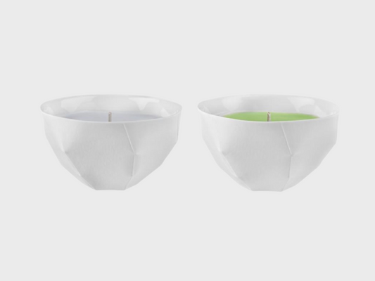 Geschenkset 2 Schalen mit Duftkerzen | Lightscape