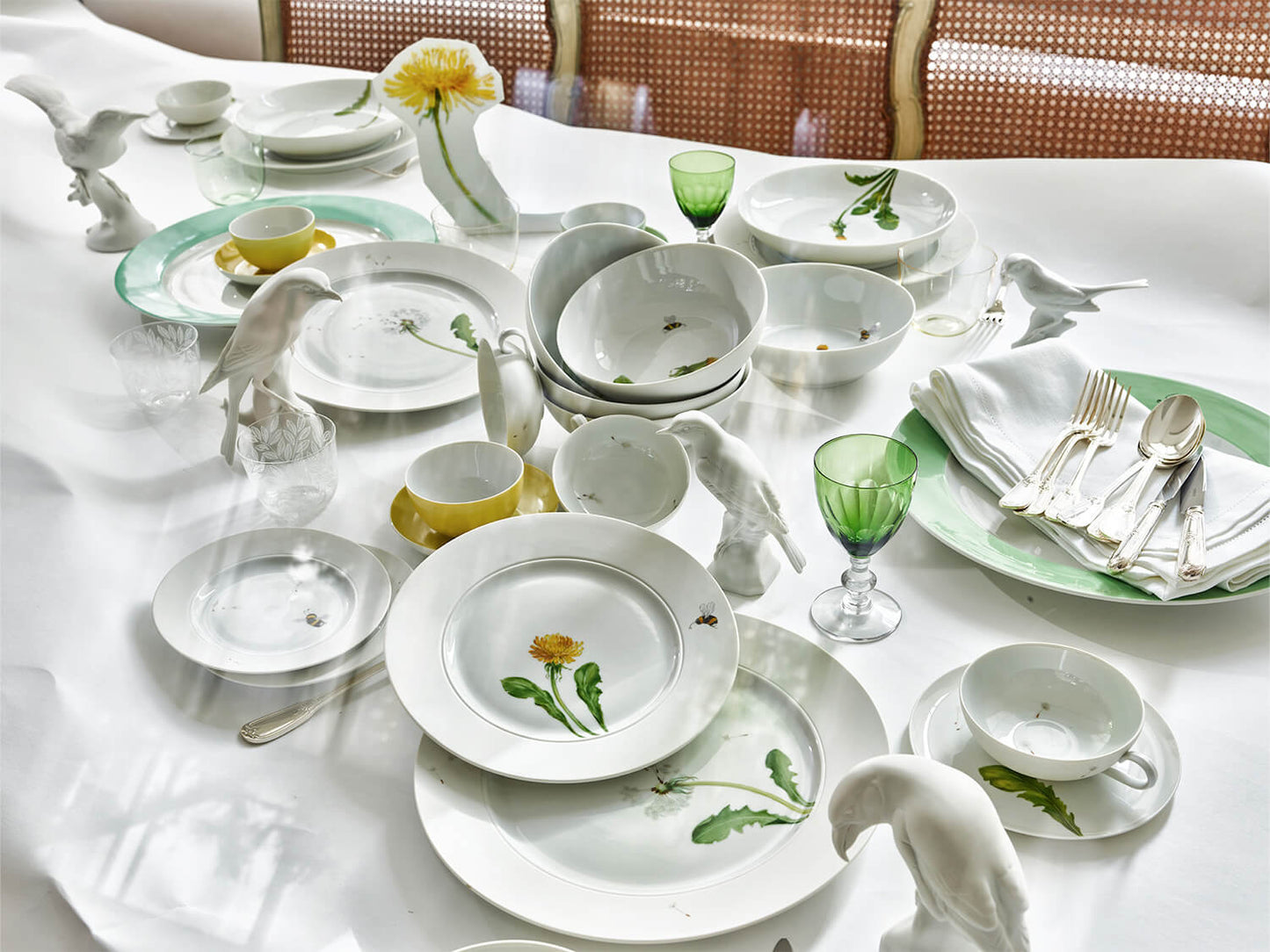 Teller | Lotos | Pusteblume | 16 cm